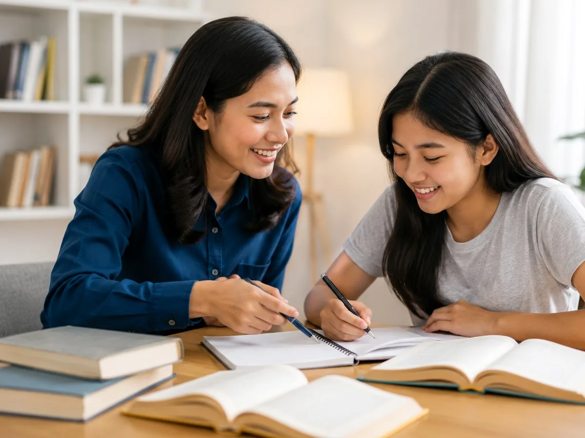Kegiatan les privat Bandar Lampung home visit satu guru satu siswa