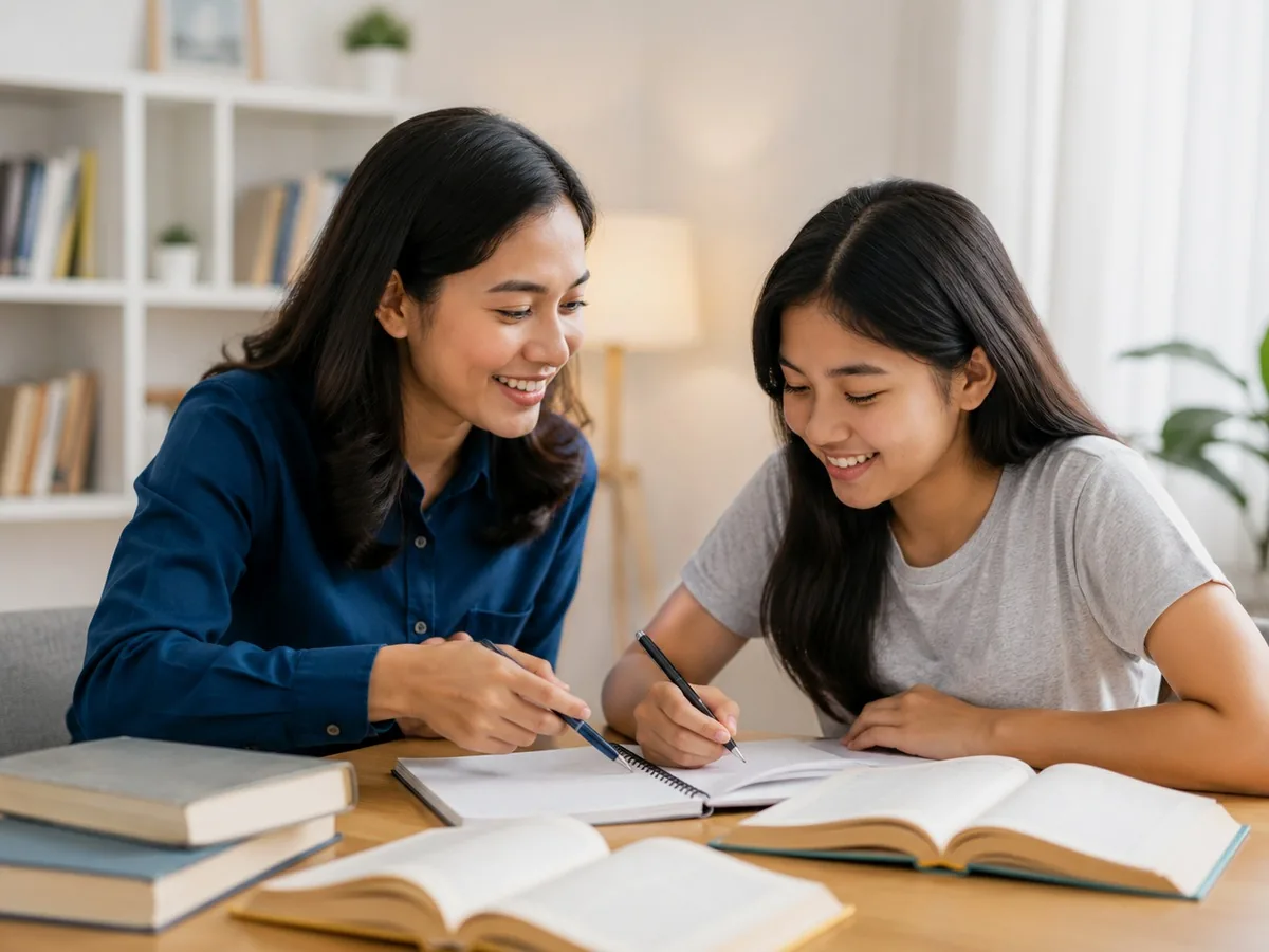 Kegiatan les privat Bekasi home visit satu guru satu siswa